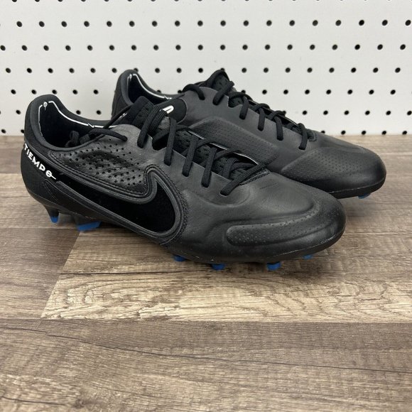 Nike Legend 9 Elite FG Black Blue Soccer Cleats Shoes CZ8482-001) Men\'s Size 8 main image 8